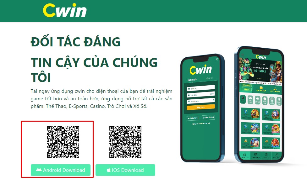 Khám phá những tính năng vượt trội của app cwin